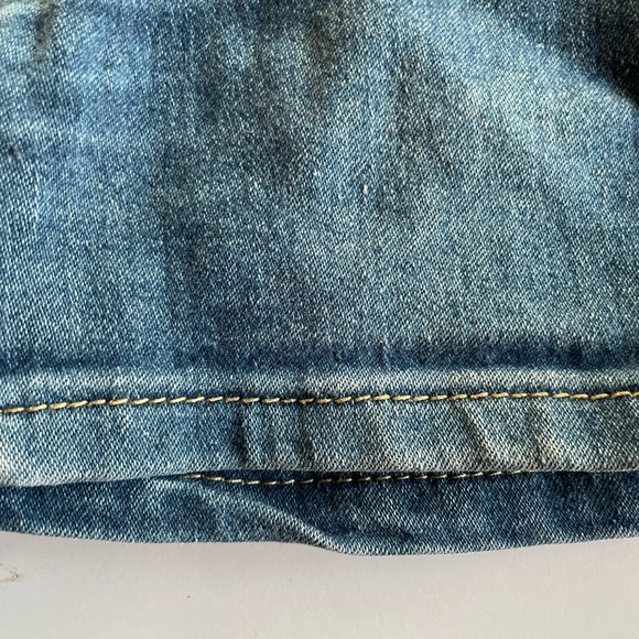 City Ink Blue Denim shorts size 12 Junior - Picture 6 of 6